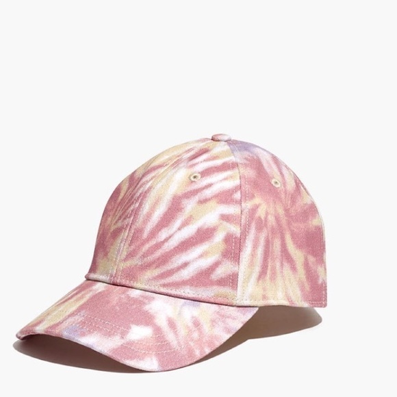 Madewell Canvas Baseball Cap in Tie-Dye Print - Picture 8 of 10